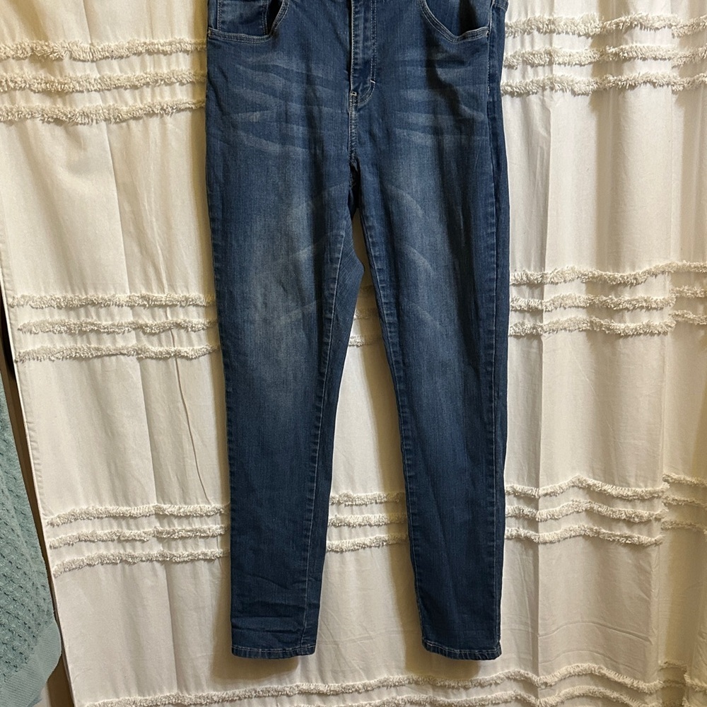 L & B Blue Denim Jeans size 18